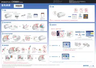EPSON爱普生STYLUS CX5900 Series 首先阅读